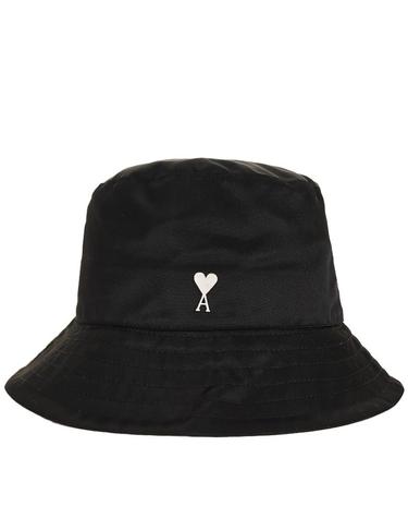 아미 26SS 하트로고 버킷햇 블랙 UHA671 PA0037 001