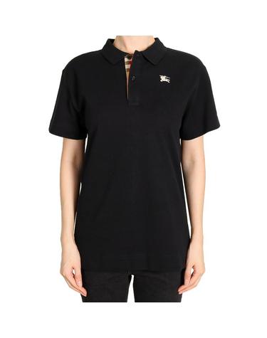 버버리 26FW 여성 로고 코튼 피케티 블랙 성인사이즈 8117373 A1189 12-14Y