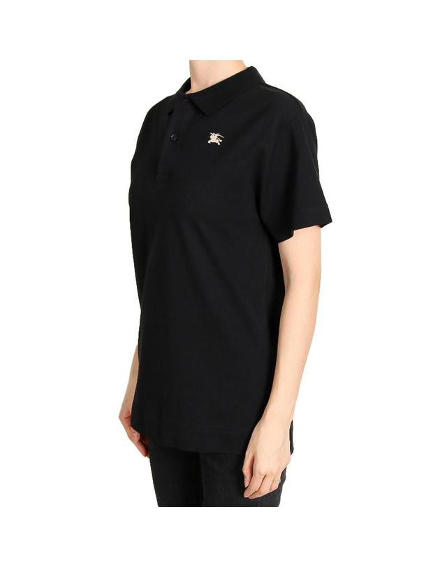 버버리 버버리 26FW 여성 로고 코튼 피케티 블랙 성인사이즈 8117373 A1189 12-14Y 착용컷