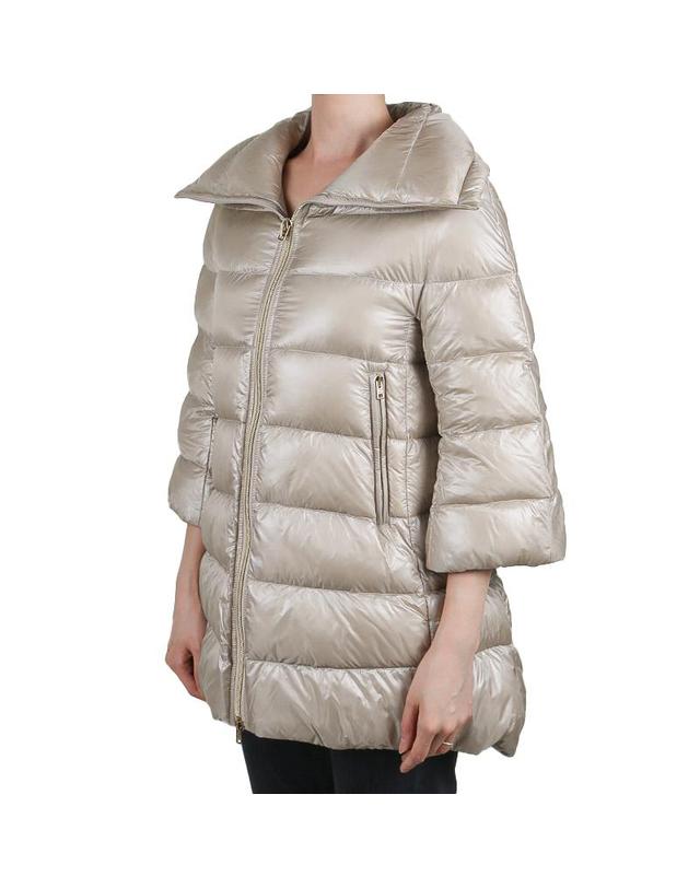 에르노 에르노 26FW 여성 클레오페 구스다운 패딩 바닐라 PI0001DIC 12017Z 1985 착용컷