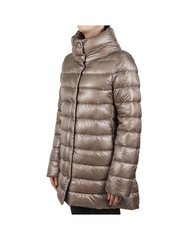 에르노 (DG)에르노 25FW 여성 아멜리아 구스다운 패딩 베이지 PI0505DIC 12017Z 2600 40사이즈 스크래치 할인 착용컷