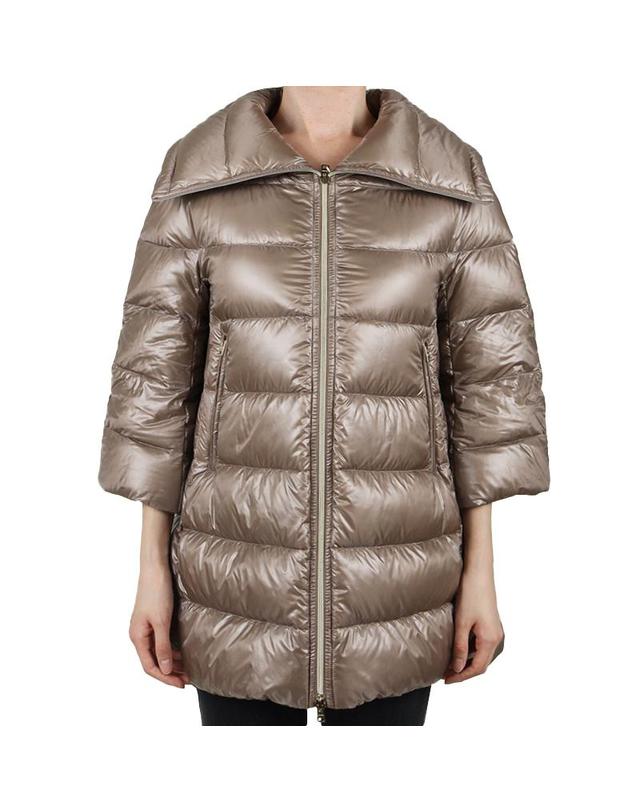 에르노 에르노 26FW 여성 클레오페 구스다운 패딩 베이지 PI0001DIC 12017Z 2600 착용컷