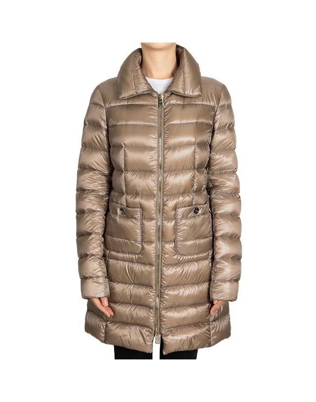에르노 에르노 26FW 여성 마리아 구스다운 롱패딩 베이지 PI0002DIC 12017Z 2600 착용컷