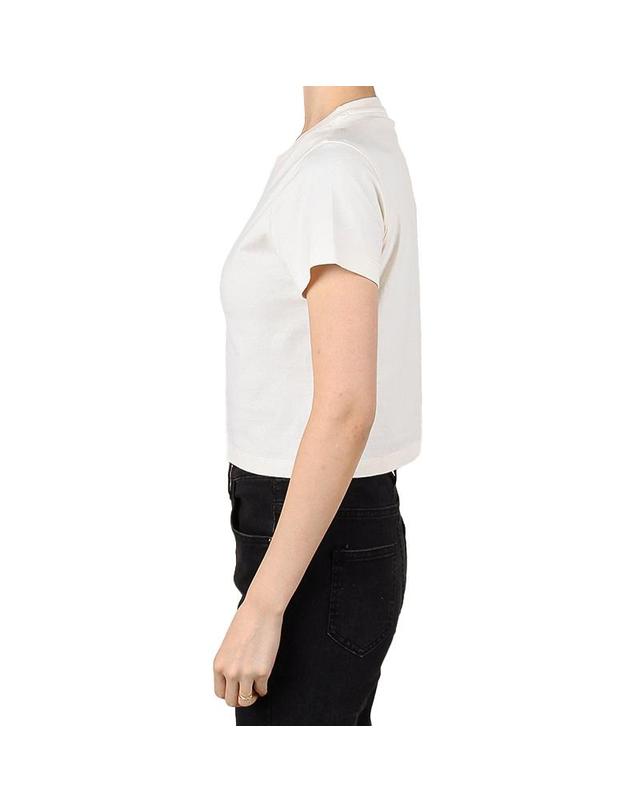 메종 키츠네 메종키츠네 메종키츠네 여성 베이비 폭스 반팔티 펄핑크 MW00105KJ7026 0306 착용컷