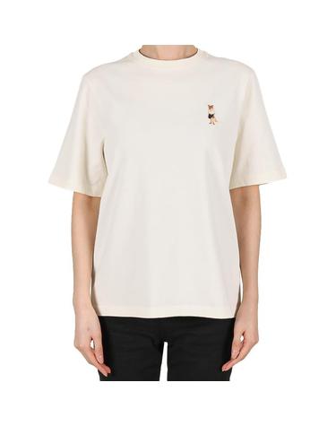 메종키츠네 26SS 여성 드레스 폭스 컴포트 반팔티 도브 QW00114KJ0119 0443