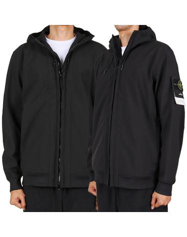 스톤아일랜드 26FW 남성 와펜 패치 후드자켓 블랙 L2S15Q100004 S0B22 V0029