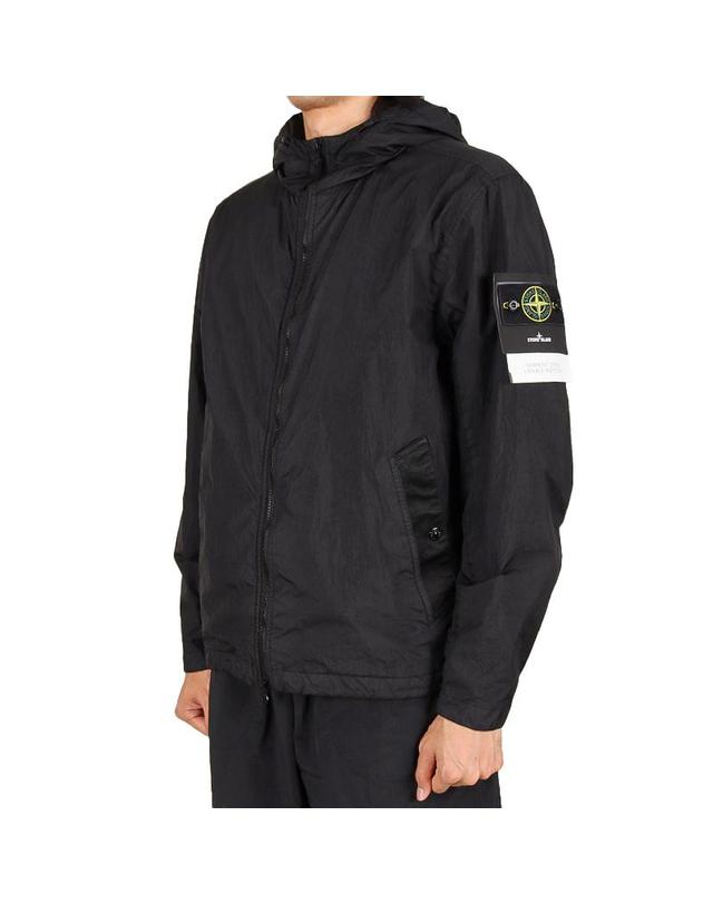 스톤아일랜드 스톤아일랜드 26FW 남성 와펜 패치 후드자켓 블랙 L2S154100001 S0A23 V0029 착용컷