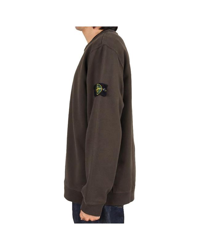 스톤아일랜드 스톤아일랜드 26FW 남성 와펜 패치 기모 맨투맨 콜그레이 L2S156100049 S0A20 V0078 착용컷