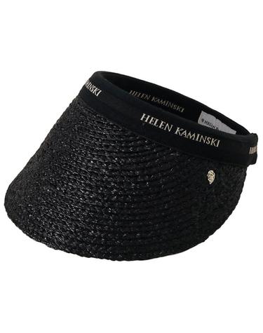 헬렌카민스키 26SS 여성 비앙카 12 바이저햇 챠콜블랙로고 HAT52493 CHARCOALBLACKLOGO