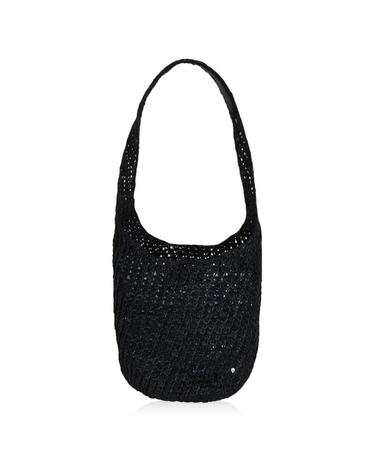헬렌카민스키 26SS 여성 라니 라피아 크로셰 숄더백 챠콜 BAG52240 CHARCOAL