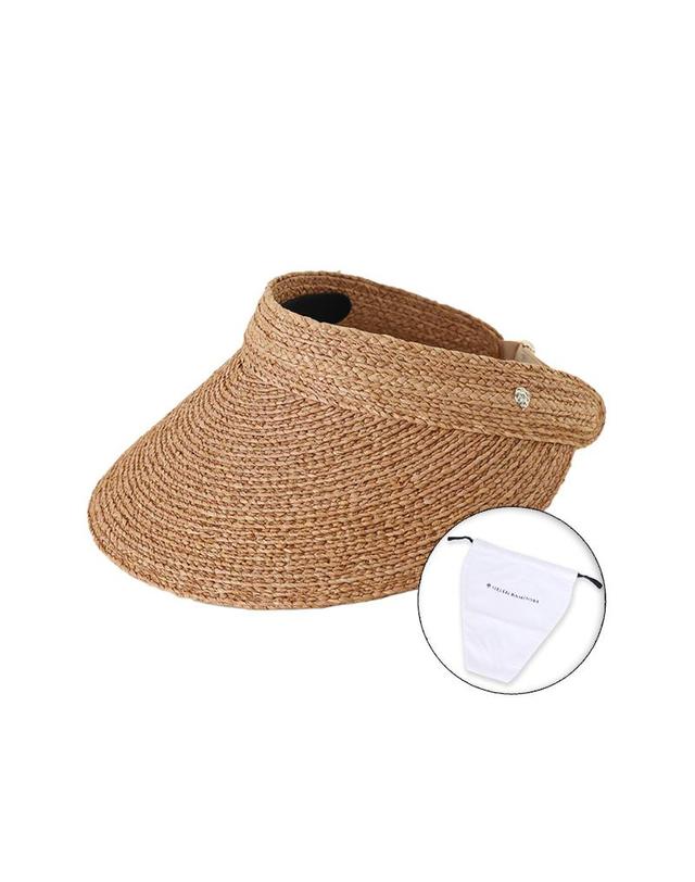 헬렌카민스키 헬렌카민스키 26SS 여성 커스틴 바이저햇 누가 더스트백 포함 HAT52474 NOUGAT PKG 착용컷