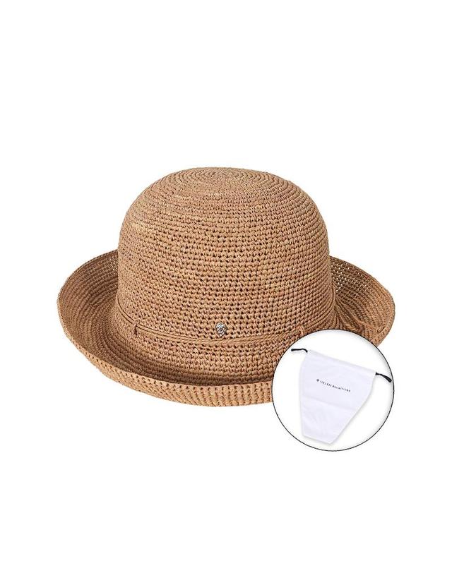 헬렌카민스키 헬렌카민스키 26SS 여성 프로방스 8 라피아햇 누가 더스트백 포함 HAT52459 NOUGAT PKG 착용컷