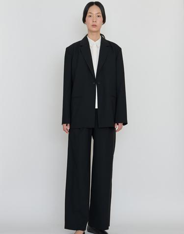 Light wool signature jacket