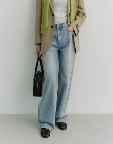 RELAXED WIDE JEANS LIGHT BLUE_UDPA6A208B1