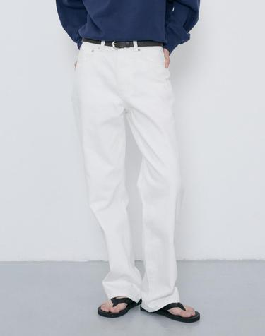 ESSENTIAL STRAIGHT FULL LENGTH JEANS OFF WHITE_UDPA6C207OW