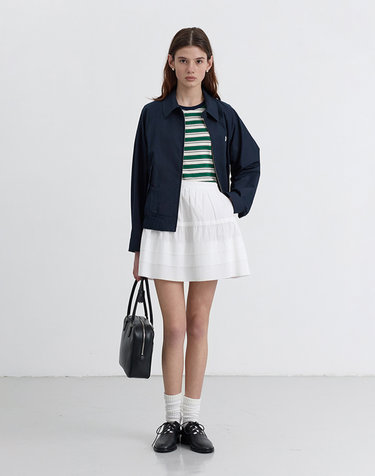 MINI FULL SKIRT IVORY_UDSK5B224IV