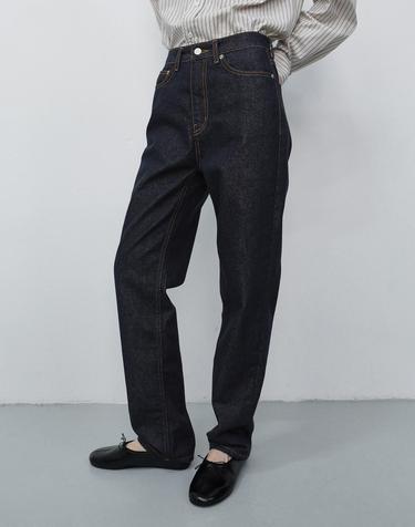ESSENTIAL STRAIGHT JEANS RAW BLUE_UDPA6C204N1
