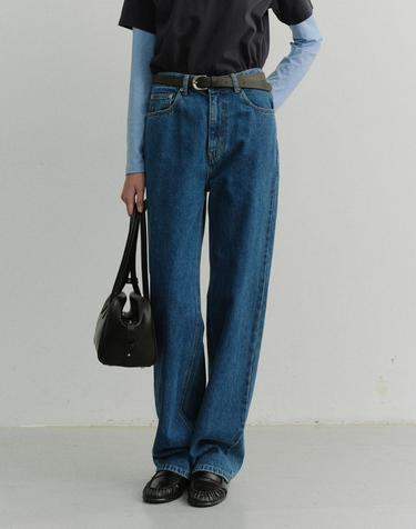 LOOSE JEANS CLASSIC BLUE_UDPA6A205B2