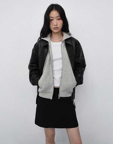 MINI SKIRT BLACK_UDSK6C201BK