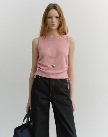 LAYERING KNIT TOP PINK_UDSW6A202P2