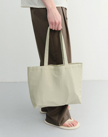 STRIPE EASY SHOPPER OLIVE STRIPE_M_UDBA6E213K1