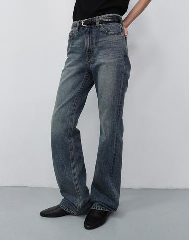 REFINED FLARED JEANS CLASSIC BLUE_UDPA6C206B2