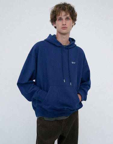 UNISEX GARMENT DYED HOODIE NAVY_M_UDTS6C114N2
