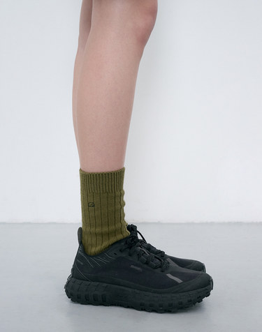 CLASSIC LOGO SOCKS KHAKI_UDSS6F102E2