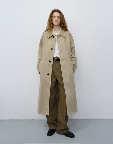 UNISEX REFINED MAC COAT BEIGE_UDTR6C102I2