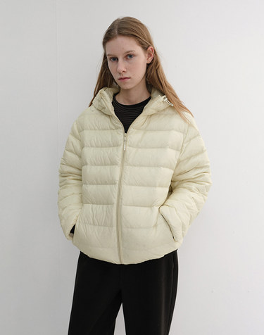 UNISEX LIGHT GOOSE DOWN JACKET SEA SALT_UDJU6D141Y1