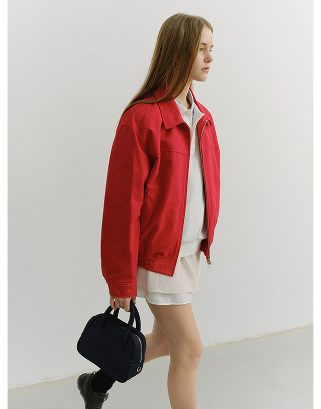 던스트 NYLON BOSTON TOTE BAG NAVY_UDBA6E212N2 네이비 착용컷