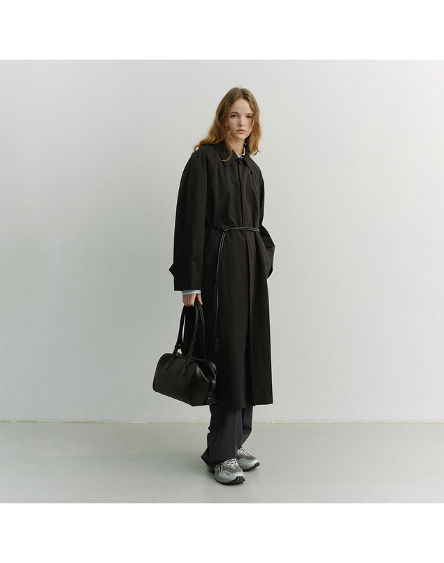 던스트 STRING BELT BLACK_UDBE6E209BK 블랙 착용컷