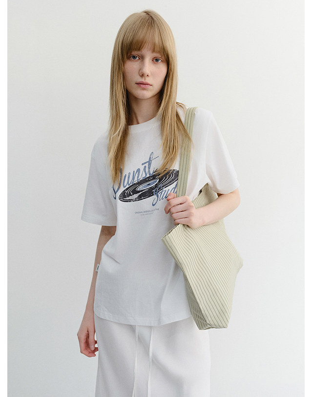 던스트 STRIPE EASY SHOPPER OLIVE STRIPE_M_UDBA6E213K1 그린 착용컷