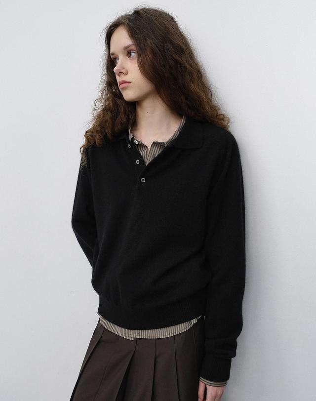 던스트 UNISEX INFORMAL SHIRT BROWN STRIPE_UDSH6C102W2 브라운 착용컷