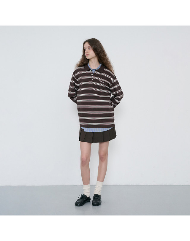 던스트 CLASSIC LOGO SOCKS IVORY_UDSS6F102WT 흰색 착용컷