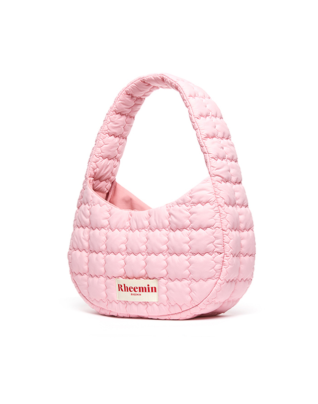 리민 BISCUIT ROUND BIG NUGGET - CANDY PINK 착용컷