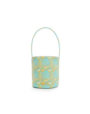 Orien handle BUCKET - PISTACHIO + YELLO