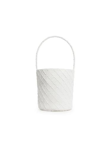 Orien Handle Bucket (Vegan Leather Edition) - OFF WHITE mini