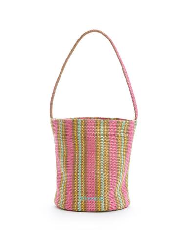 ORIEN RATTAN STRIPE - PINK+MINT Stripe (MINI)