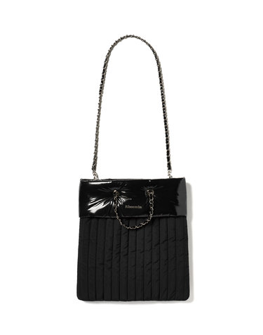 New Flat square chain - BLACK & BLACK