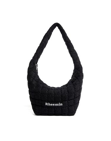 SUEDE CROSS NUGGET - BLACK