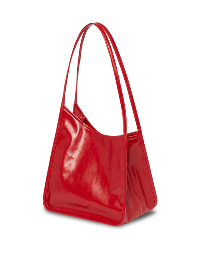리민 VEGAN SLASH MEDIUM - RED 착용컷