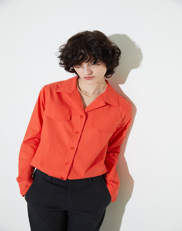 Marin Shirts - red orange