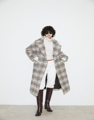 Pinz Long Coat - mint
