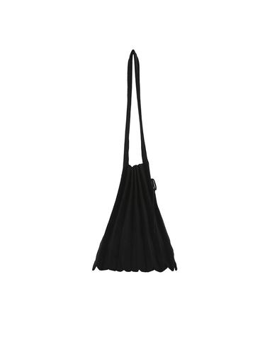 Lucky Pleats Knit M Starry Black