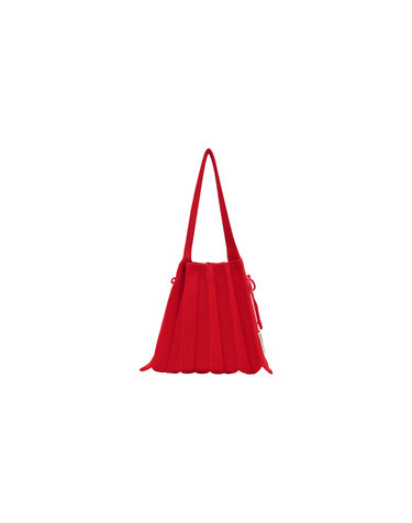 Lucky Pleats Knit S Barbados Red