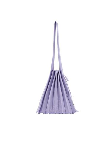 Lucky Pleats Knit M Lavender