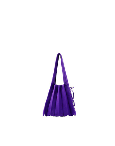 Lucky Pleats Knit S Ultra Violet