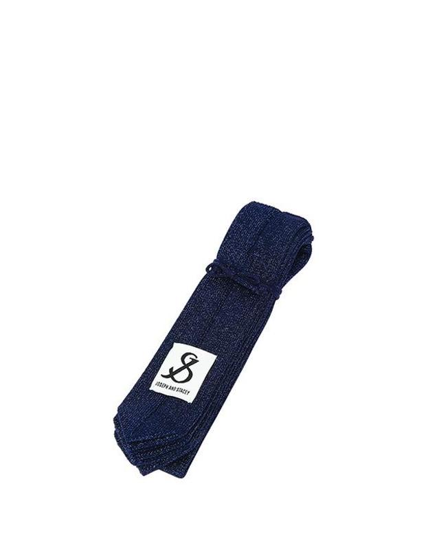 조셉앤스테이시 Lucky Pleats Knit S Starry Navy 착용컷
