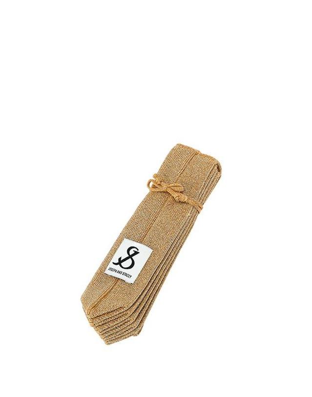 조셉앤스테이시 Lucky Pleats Knit S Starry Gold 착용컷